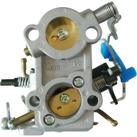 Carburateur Husqvarna 455 460 WTEA-1 544 22 74-01, type à membrane, convient aux tronçonneuses Husqvarna 455/460, améliore la réponse de l'accélérateur. (1/5)