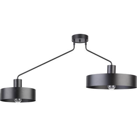 Sigma Jumbo 2 Deckenlampe Schwarz Matt Minimalistisches Design