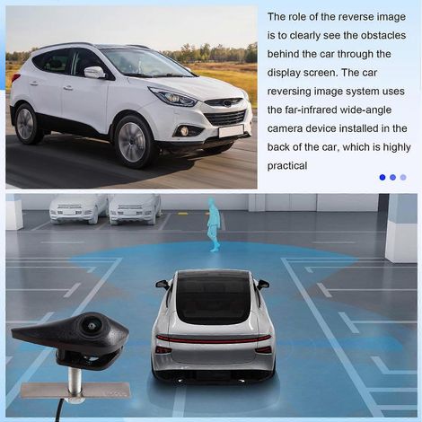 Für Hyundai Ix35 Ix25 Tucson Santafe Auto Front View Kamera Nachtsicht HD Weitwinkel Blind Spot Zone Parkplatz Kamera (1/5)