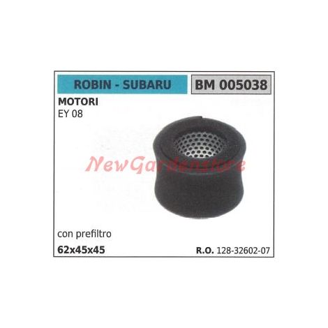 Filtro aria con prefiltro ROBIN per motore rasaerba EY 08 EY08 005038