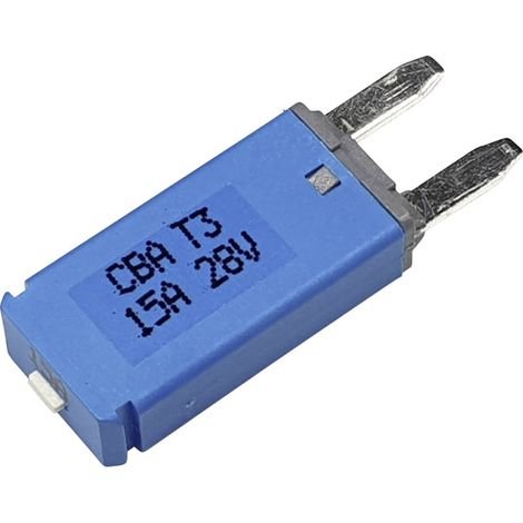 Hansor Circuit Breaker Mini, type 3. Manual Reset, 15A CBA3 Series 15A Sicherungsautomat Standard Fl