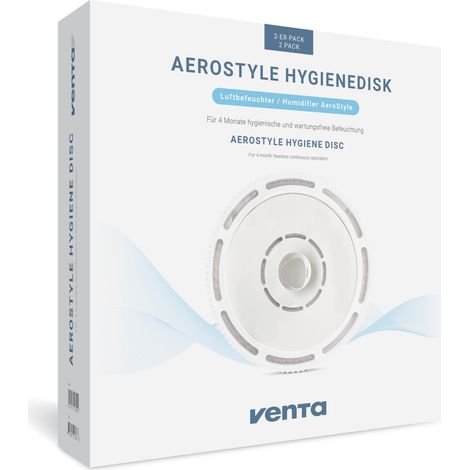 Disco higiénico Venta aerostyle pack 2 fácil reemplazo (1/2)