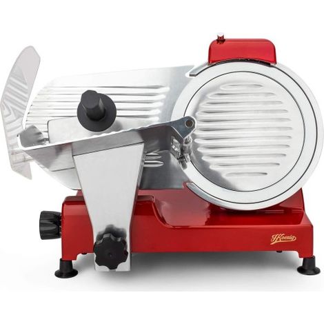Trancheuse à viande 250 mm – Moteur asynchrone 240W – Aiguiseur de lame intégré – 4 pieds antidérapants – Hkoenig (1/10)