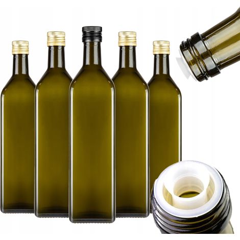 40 Flaschen MARASCA-Olivenöl 1L mit Spender