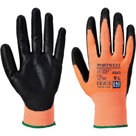 Guante resistente a cortes Amber Cut, con espuma de Nitrilo galga 13 A643 M