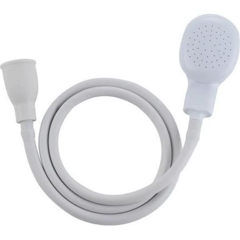 Douchette - ZVD - Adaptable au robinet - Plastique - Résistant à la corrosion - Confortable à tenir (1/4)