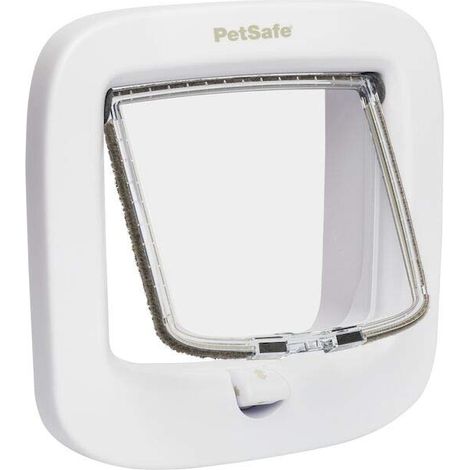 Les Tendances – Chatière à verrouillage manuel 21.9x21.9cm – Système de verrouillage 4 positions – Pour chat jusqu'à 7kg – Installation facile (1/8)