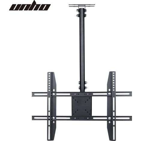 Supporto TV soffitto Staffa da Parete per TV inclinabile e Girevole Regolabile in Altezza per Monitor LCD LED Plasma da 23 a 165,1 cm Max carico Fino a 30 kg VESA 600 x 400 (1/5)