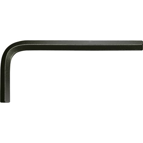 KS TOOLS Innensechskant-Winkelstiftschlüssel phosphatiert, kurz, 27mm ( 151.2650 )