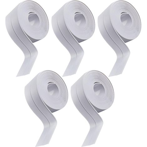 Bande d étanchéité auto adhésive GARVALON pour salle de bain (1/5)