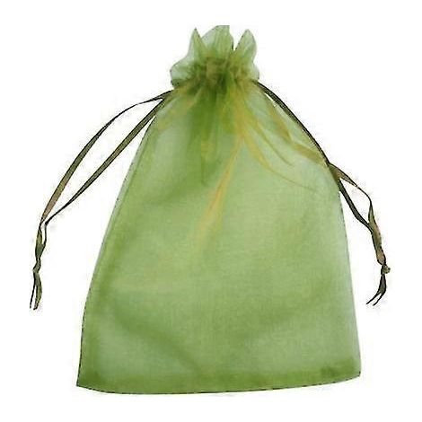 Sacs en filet pour vignes 20/50/100 pièces protection des fruits et légumes filet anti-oiseaux 15 x 20 cm (100 pièces) vert fruitier (1/5)