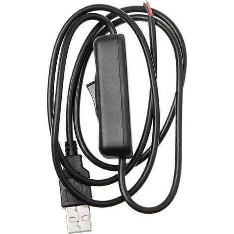 Connecteur USB 2.0 mâle 5 V à 2 broches pour alimentation CC 5 V. (1/4)