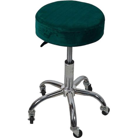 Housse de rechange universelle pour tabouret, housse anti-poussière, housse de coussin de siège-Dark Blue (1/5)