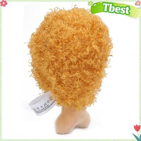 Tbest Jouets en peluche pour animaux de compagnie Pignes de Poulet, Jouets Chiots Jouts de Chien Moelleux Serrés animalerie jouet (1/5)