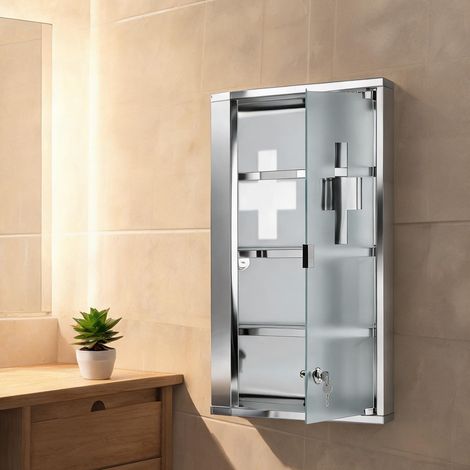 Meuble de salle de bain trasparente 30 x 12 x 60 cm (1/5)