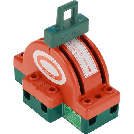 2 interrupteurs de sécurité à double lame bipolaires 32 A 220 V CA (1/5)