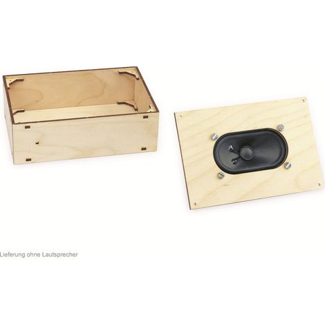 Kit de boîte en bois SOL-EXPERT pour haut-parleurs BN 390154, 150 x 100 x 50 mm (1/5)