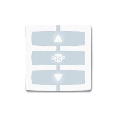 Télécommande émetteur mural 433.92 MHz – Alimentation 3V – Codification Rolling code – Pour volets roulants NICE