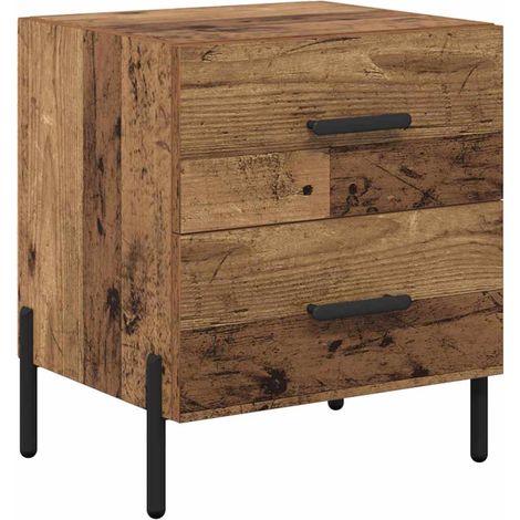 Maison Exclusive - Nachttisch Altholz 40 x 35 x 47,5 cm Holzwerks