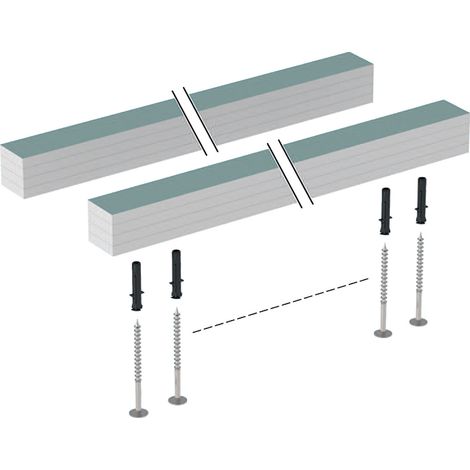 Geberit Duofix Set Paneelstreifen, verleimt, 300x5x5cm,