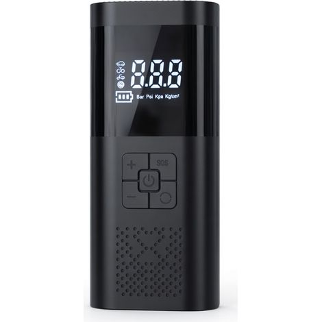 Inflador de neumáticos inalámbrico ST-5509D para coche, puertos USB y DC (1/5)