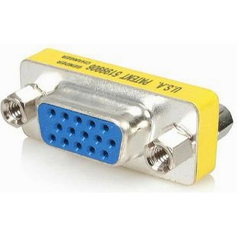 TRADE SHOP - Connettore Vga Femmina A Femmina Video 720p Adattatore Prolunga Cavo Tv C-058 -