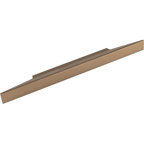 Griff Facet LA 96mm, Möbelgriff Breite 220mm, Aluminium messing matt (1/4)