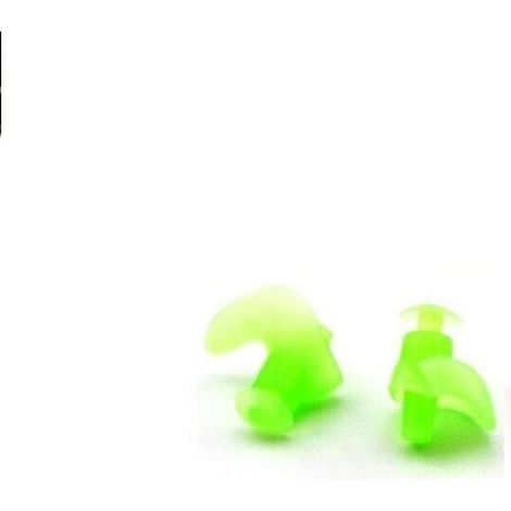 Bouchons d'Oreilles Enfant pour Natation, Bouchons en Silicone Souple et Étanches, Protection Auditive pour Piscine (1/3)