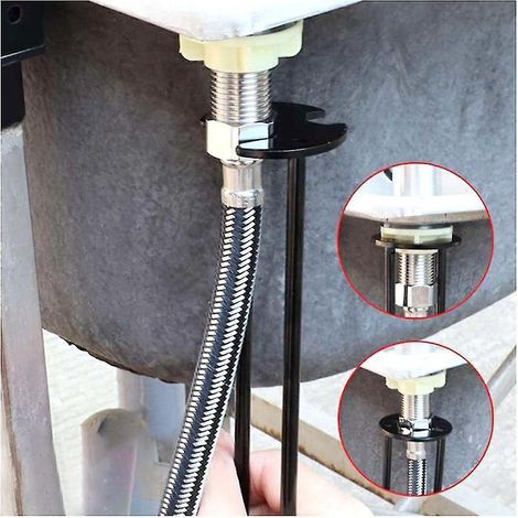 Werkzeug für Küchenreparaturen, Wasserhahnschlüssel, Vierarm-Rohrschlüssel, Badschlüssel (1/5)