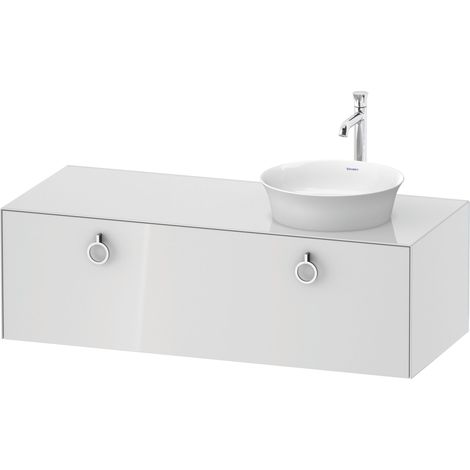 Duravit White Tulip, meuble sous-lavabo suspendu, largeur 1300 x