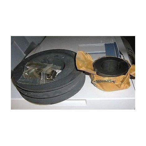 PULEGGIA VOLANO MOTORE ELETTRICO D.140 - 2GOLE - FORO 38 ABAC ORIGINALE