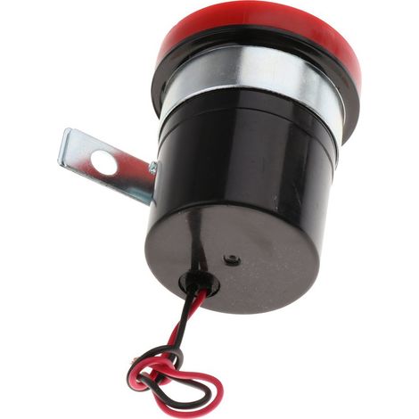 Avertisseur sonore 12V marche arrière, klaxon recul camion voiture, sirène buzzer bip alerte, signal sonore véhicule utilitaire, pièce auto robuste. (1/5)
