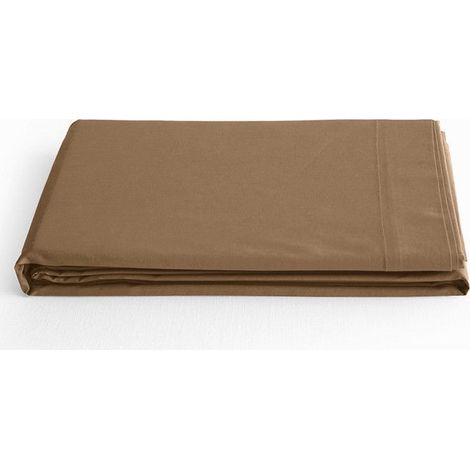 Drap plat "Prémium" pour lit 1 place & 2 places - Prémium Taupe - 180 x 290 cm pour lit 1 place