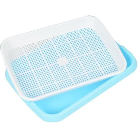 Seed Sprouter Tray Graines de germination Graines de blé Herbes Hydroponics Durable Plateau de germination pour jardin, maison, bureau
