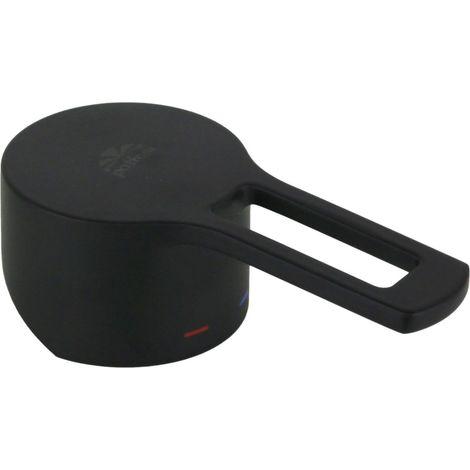 Mango de repuesto negro mate para grifos monomando Paffoni Ringo ZLEV135NO  Negro mate