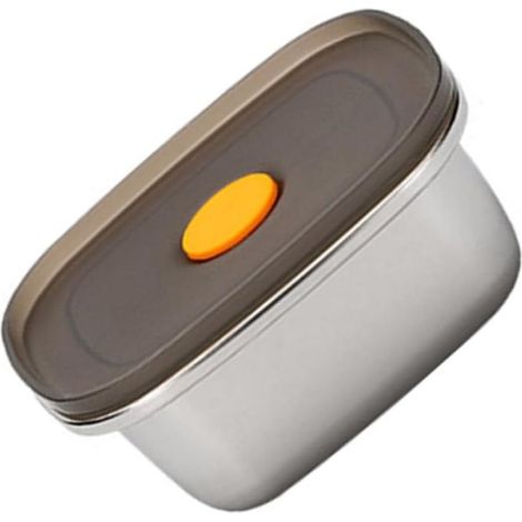 Boîte à lunch Bento recyclable et compacte, portable en acier (1/5)