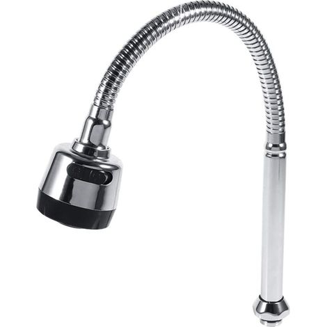 Tube de Robinets de Cuisine pour Pulvérisateur à Col de Cygne de Rechange pour Robinet de Cuisine, Raccords de Tuyauterie pour Robinet D'évier de Cuisine en Acier Inoxydable 304 Connexion à une Poigné