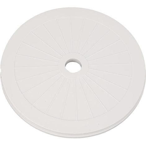 Couvercle d'écumoire de piscine, couvercle rond en plastique de remplacement P6991 pour spa et piscine murale en acier (1/5)