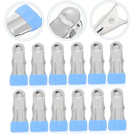 Set di 30 clip di fissaggio in acciaio inox per copertura invernale della piscina, clip robuste e resistenti al vento, adatte per coperture per piscine fuori terra, sicure e stabili. (1/4)