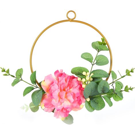 Künstlicher Blumenkranz für Wand, Decke, Hochzeits- und Zeremoniendekoration (SPH5638) (1/5)