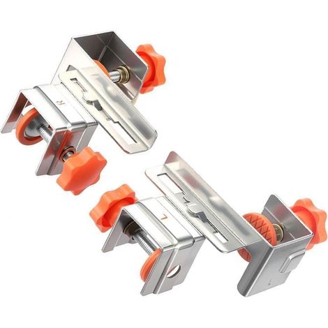 paire de pinces fixation réglables pour l'installation panneaux avant (1/5)