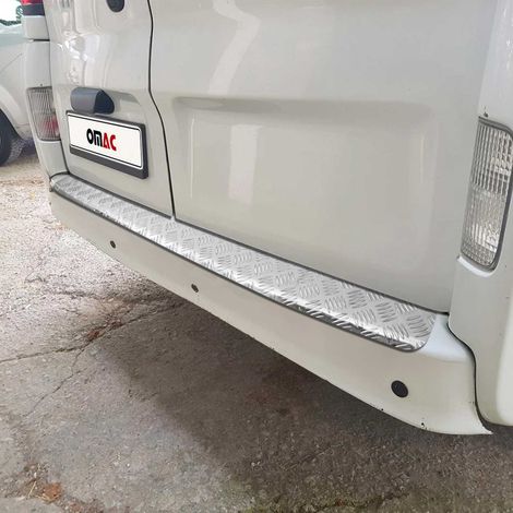 OMAC Protection Seuil de Pare-Chocs Arriére pour Renault Master 2010-2024 Aluminium