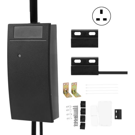 Interrupteur contrôleur motorisation porte garage WiFi compatible Alexa/Google Home/Tuya, ouverture programmée, prise UK 100-240V (1/5)