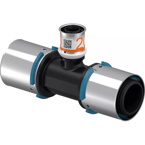 Uponor S-Press Raccordo a T ridotto PPSU 40-20-40, 1039962
