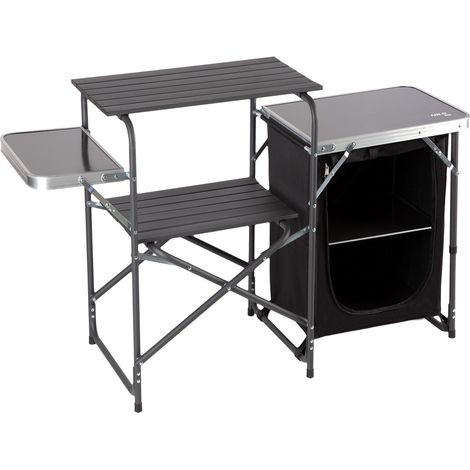 Armario de camping, unidad de almacenamiento plegable compacta