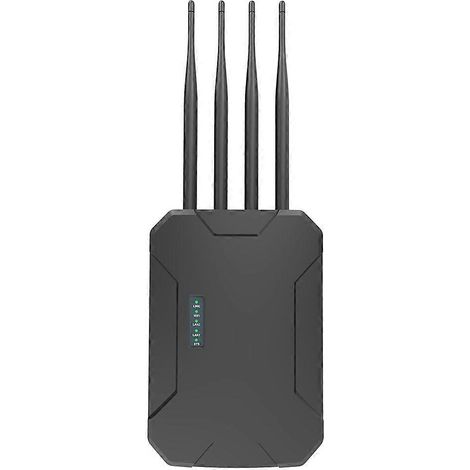 Répéteur/amplificateur Wi-Fi 6 1800 Mbps double bande longue portée pour extérieur, avec PoE et étanchéité IP67. (1/5)