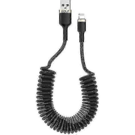 Câble de charge pour voiture, câble de charge rétractable compatible avec iPhone lingling (1/5)