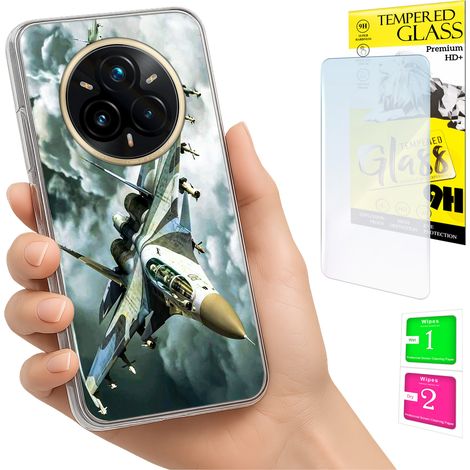 Schutzhülle für Realme 14 Pro+ 5G / 14 Pro Plus 5G: Rückseite + 9H-Glas (1/5)