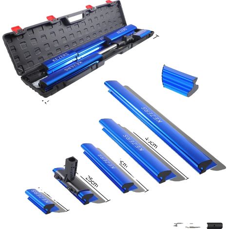 Spatule à lisser pour plaques de plâtre, design flexible, plusieurs tailles disponibles, 5 Ensembles (1/2)