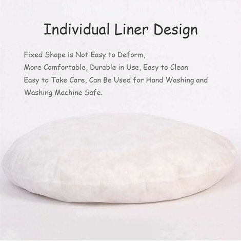 VURAHOME - Coussin Fauteuil Suspendu avec Oreiller, Exterieur Coussin pour Fauteuil Oeuf Suspendu Coussin, Fauteuil Balancoire, Chaise Oeuf, Chaise Suspendue, Fauteuil Rotin Siege Coussin pour Jardin (1/3)